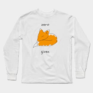 Zero Fox Given Long Sleeve T-Shirt